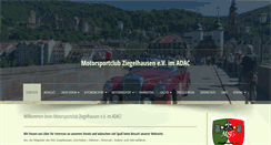 Desktop Screenshot of msc-ziegelhausen.de